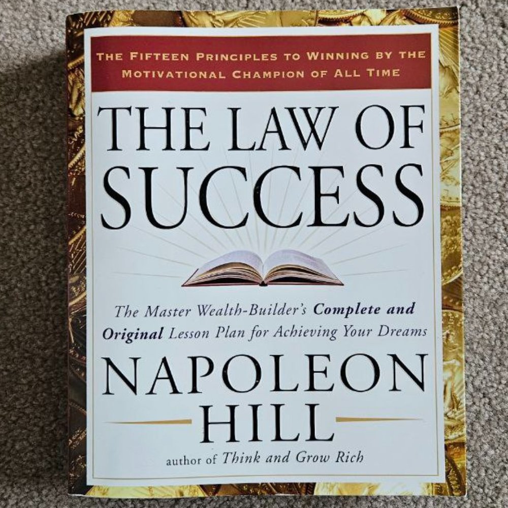 The Law of Success by Napoleon Hill - Paperback